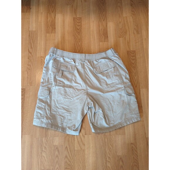 Gander Mountain Guide Series Cargo Shorts Mens 2XL XXL Khaki Cotton Outdoor - Picture 4 of 10